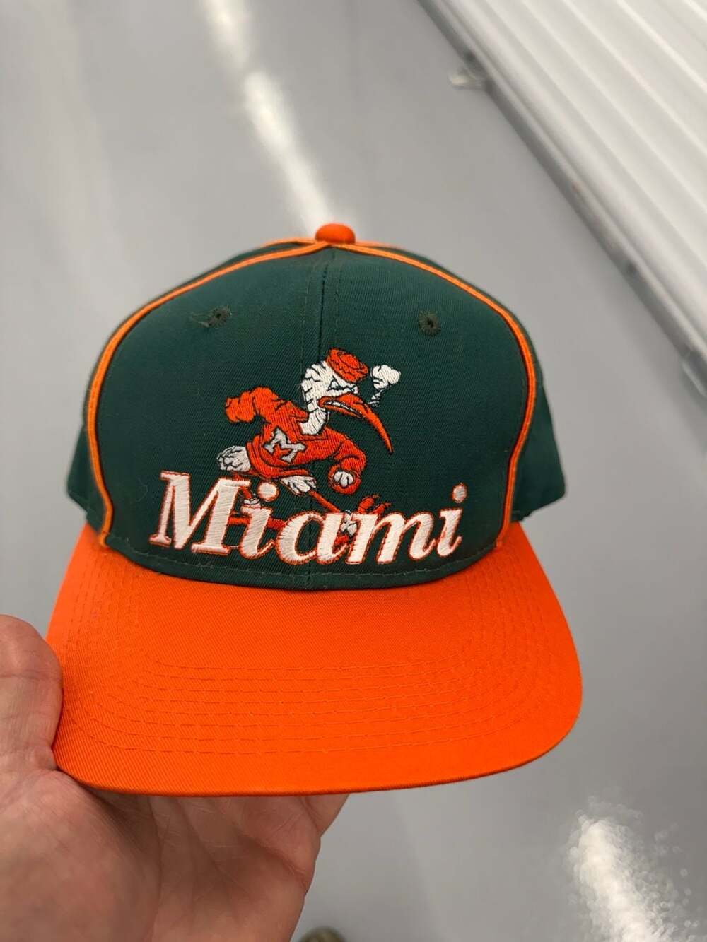 Vintage The Game University of Miami Hurricanes Snapback Hat